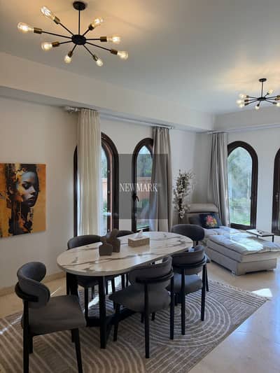 For Rent Luxury Fully Furnished 3 bedroom Twin Villa 210 m + 140 m Garden Mivida Emaar Prime Location New Cairo 5th settlement