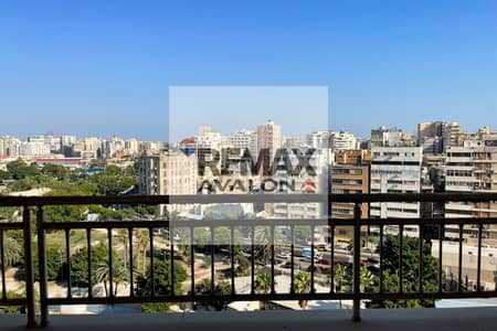 شقة 3 غرف للبيع في الأزاريطة (أبراج كليوباترا بلازا) - مطلات مفتوحة