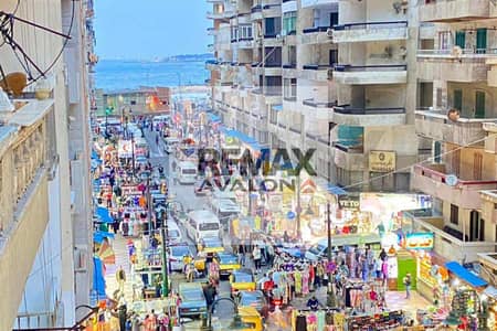 شقة للبيع 130 م سيدي بشر (ش خالد بن الوليد الرئيسي)