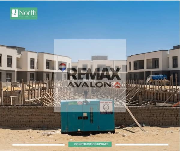 شاليه بروف روف للبيع في Q North – الساحل الشمالي