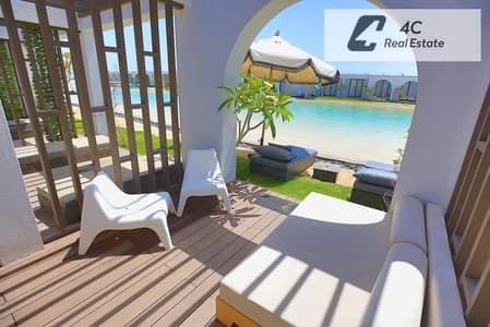 بسعر العقد القديم شاليه برووف تراس تشطيب كامل ريسيل فوريHacienda West– Savanna بالم هيلز–الساحل الشماليSea View-بتقسيمه مميزة-جاهز للمعاينه
