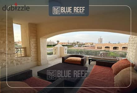 Chalet for rent in Marina 4, furnished with modern and very clean furniture, suitable for families.