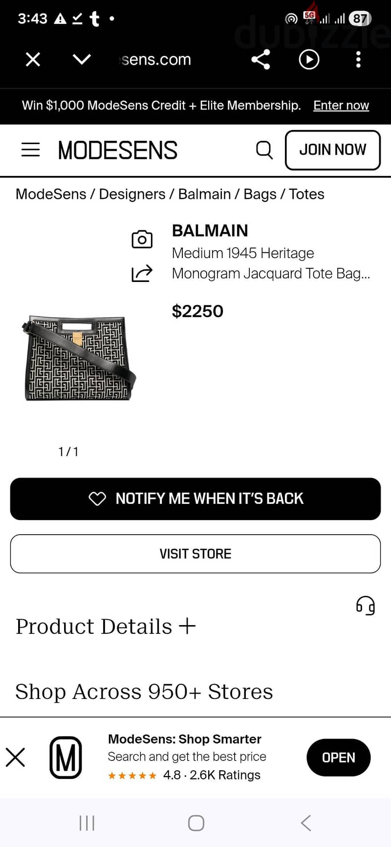 original balmain 2