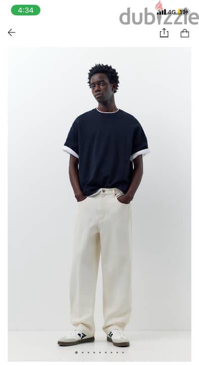 Offwhite jeans pull and bear