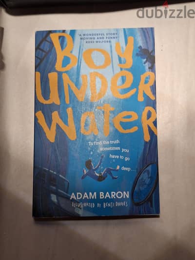 كتاب boy under water بجودة عالية جدا جدا زي الجديد بالظبط