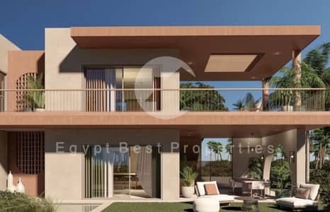 Chalet 2BR Ramla North Coast | Ras El Hekma | Lagoon View | Fully Finished | Beach Resort | Luxury Chalet | 5% DP | 8 Years Installments | Investment