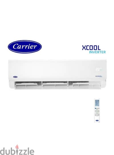 Carrier X cool 1.5 بارد ساخن بالكرتونة والتركيب البيع لدواعى السفر