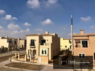 تاون هاوس ميدل للبيع بالتقسيط علي اطول فتره سداد في (افين ) سيتي جيت ديار القطريه - التجمع الخامس بالجولدن سكوير - looking greenery