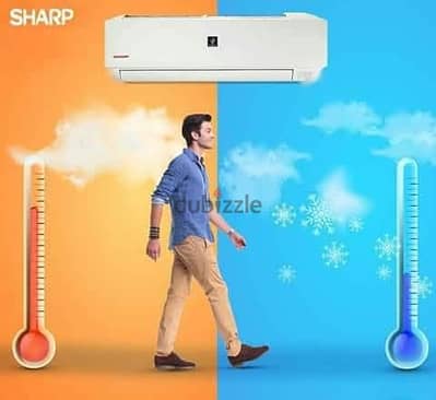 تكييف شارب sharp بضمان العربي