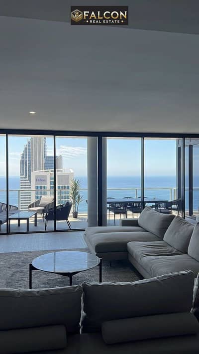 Chalet panoramic view directly opposite Al Alamein Towers for sale with down payment 185,000 next to Marassi and Amwaj mins to ras elhekma north coast
