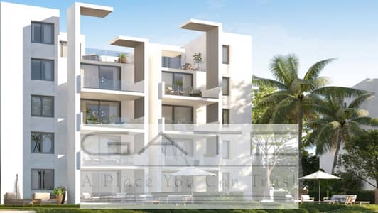 Chalet for sale in De Bay North Coast Village | Tatweer Misr  Prime location, direct lagoon  First floor with side garden