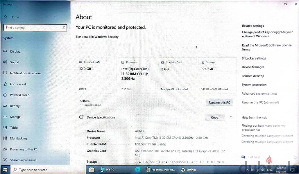 hp probook 4540s 5