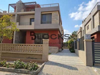 Corner townhouse for sale in Reem Residence beside palm hills