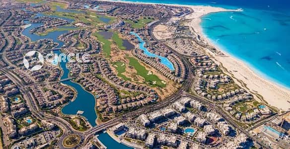 شاليه ١٠٠م مفروش بموقع مميز Prime Location للإيجار في قرية مراسي كاتانيا الساحل الشمالي Marassi Catania North Coast