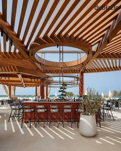 fully finished chalet for sale in El Masyaf with Prime Location in Ras El Hekma, North Coast