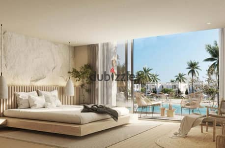 Twin house villa 240 meters with lagoon view for sale in D Bay North Coast