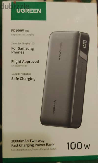 ugreen power bank 20000mah 100w