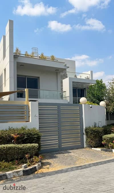 The lowest price for a large villa in front of Arkan and Palm Hills