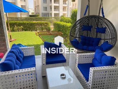 اقل سعر شالية ارضي بجاردن للايجار مفروش بالكامل - مكيف بالكامل 2 غرفتين نوم - لوكيشن و فيو مميزين جدا في امواج الساحل الشمالي