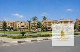 للايجار المفروش شقه روف الترا سوبر لوكس في الحي الثاني التجمع الخامس فيو شارع رئيسي