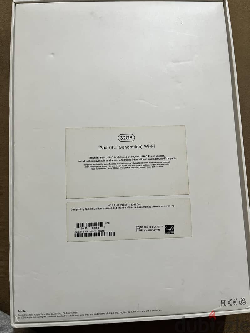 Ipad 8th gen 32gb 7