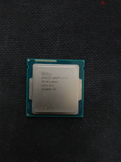 Core I7 4770 3.4GHz Turbo boost 3.9GHz