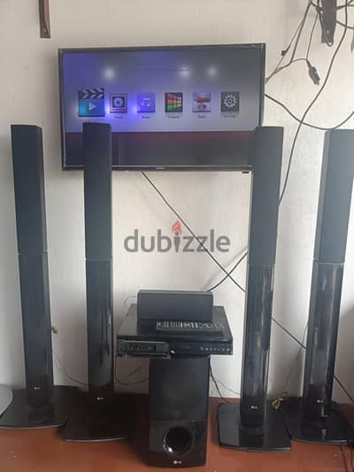 home theater lg 1000 watt Bluetooth 3d blue ray