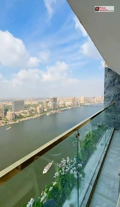 سويت فندقي بالفرش والاجهزة للبيع في برج على النيل مباشرة استلام سنة بعائد ايجاري ممتاز