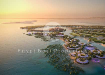 STANDALONE 7 BEDROOMS WITH PRAVIT POOL FOR SALE IN GOUNA RED SEA FULLY FAINSHED DIRECT LAGOON