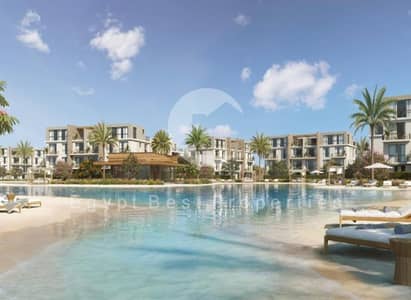 2Bed- Apartment for sale with a direct lagoon view 5% down payment  in SILVER SANDS North Coast