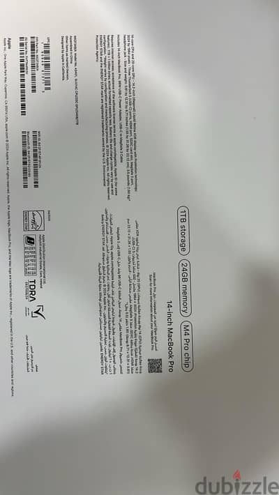 MacBook Pro M4 pro Ram 24 Hard 1 Tera