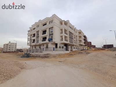 شقة للبيع 125م أرضي استلام فوري بيت الوطن التجمع الخامس من المالك مباشرة بخصم علي الكاش بالقرب من Mivida compound و AUC 5th settlement