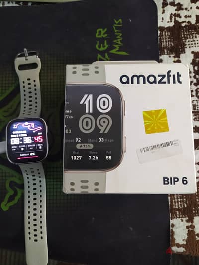 Amazfit Bip 6 حاله جيدة جدا