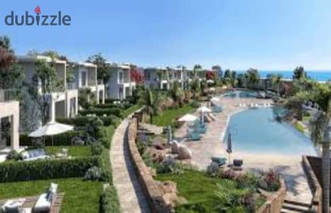 Chalet for Sale in Seashore North Coast Compound Directly on the Sea