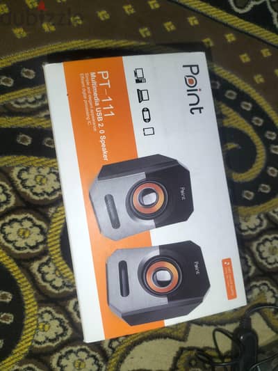سماعات وسائط متعددة ماركة بوينت (Point) موديل PT-111