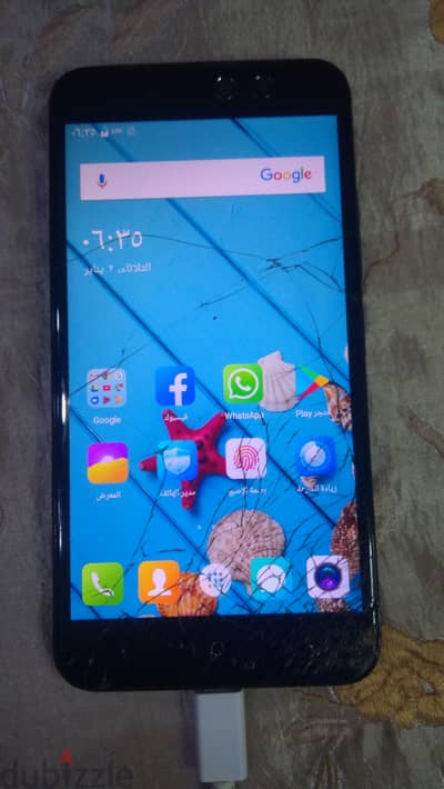 ايتل s32 lite يعمل بامتياز جدا جدا شرخ فى الباغه الخارجيه غير مؤثر نها