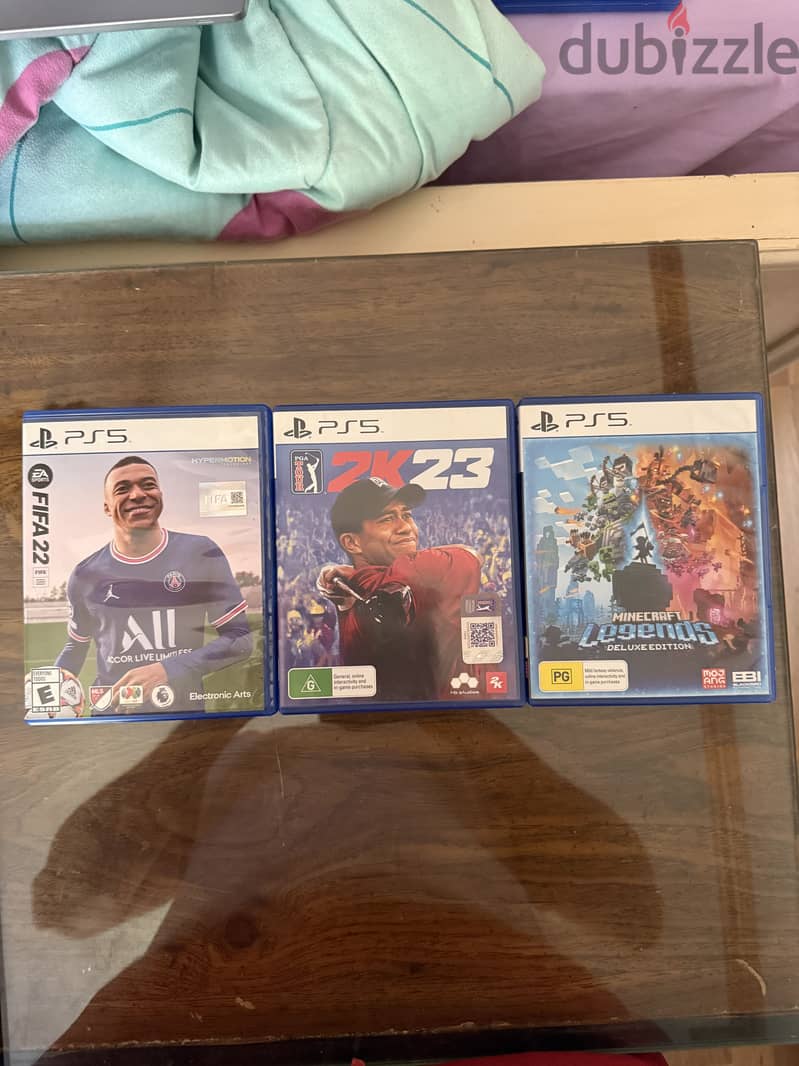 For sale CD for Ps4 and Ps5 6