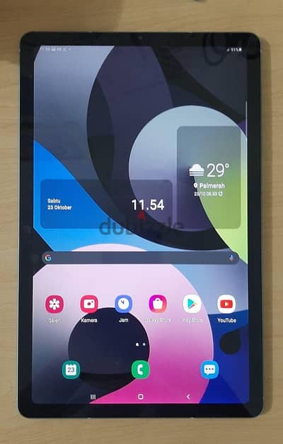 تاب سامسونج  8.7 inch كالجديد بكامل العلبه ومعاه ميمورى وشاحن