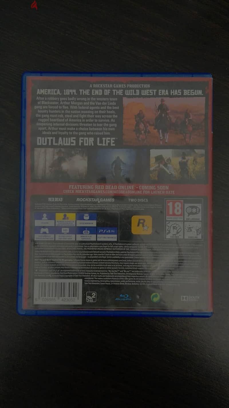 Red Dead Redemption 2 (PS4) used 2