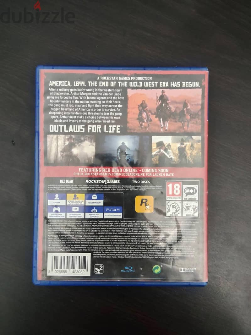 Red Dead Redemption 2 (PS4) used 8