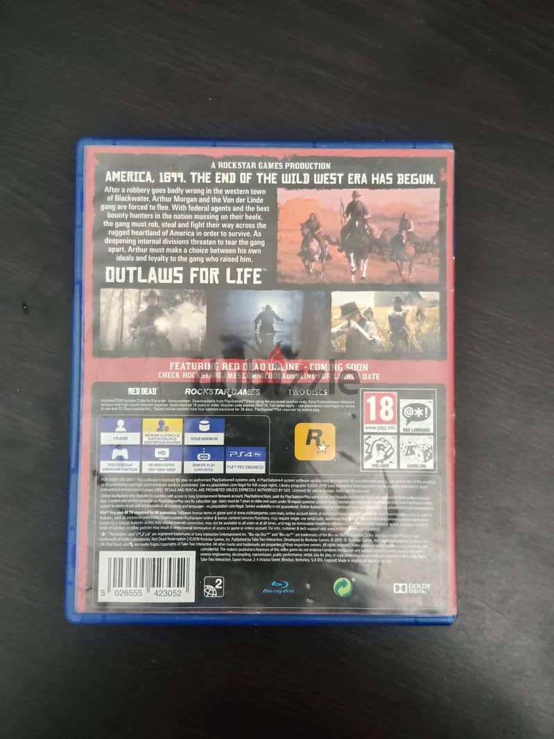Red Dead Redemption 2 (PS4) used 10