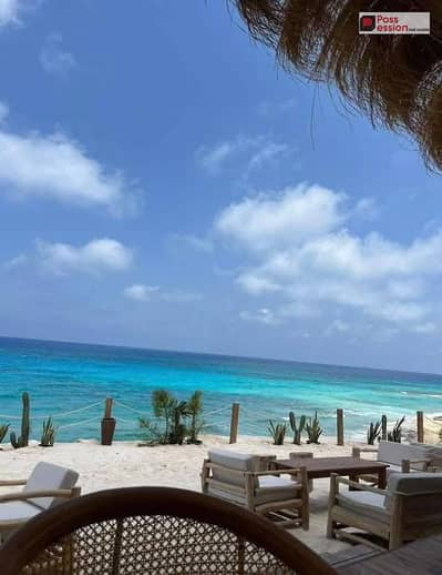 Chalet for Sale – Immediate Delivery Fully Finished with Furniture, Air Conditioners, and Appliances, with a Direct View of the New Alamein Towers