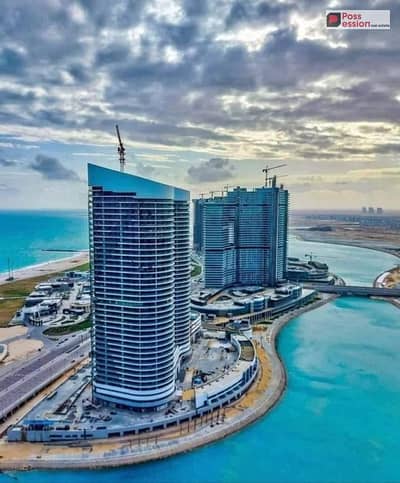 Chalet for Sale – Immediate Delivery Fully Finished with Furniture, Air Conditioners, and Appliances, with a Direct View of the New Alamein Towers