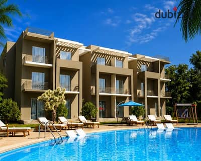 View by the Sea in Sokhna, Chalet with Two Rooms and Garden for Sale, Fully Finished and Furniture Free, Al-Zafaranah with a 15% Discount