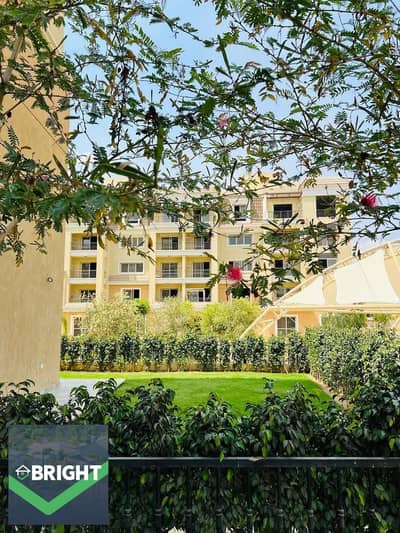 Lowest price in the market North-facing apartment 147m - 3BR - Direct landscape view With down payment & installments in Sarai New Cairo