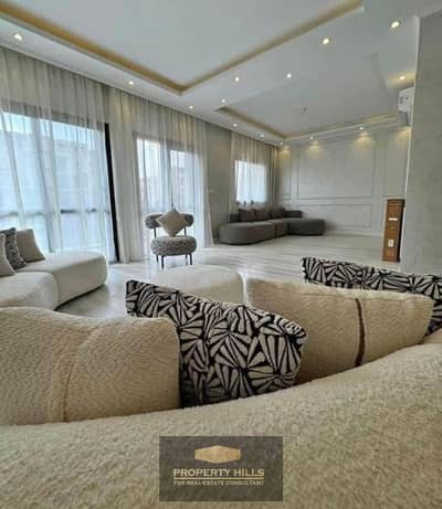 Panoramic apartment ready to move fully finished with air conditioning in Sheikh Zayed near Cairo University, Hyper One, Cairo Gate & Royal City