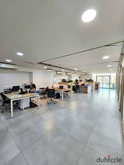 Distinctive administrative headquarters 290m air-conditioned for rent in the center of the largest companies in the Fifth Settlement