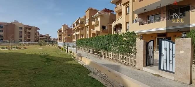  شقة أرضي بجاردن 140م للبيع، إجمالي مساحة 295م، 3 غرف و3 حمامات، ريسبشن 3 قطع، تشطيب سوبر لوكس وفيو مفتوح على لاندسكيب، بالخمايل الشيخ زايد