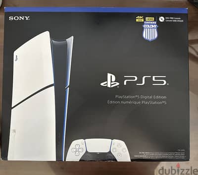 PS5 Slim Digital - ضمان سنتين استبدال