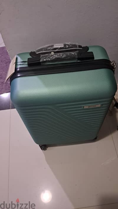 للبيع شنطه  اخضر فاتح جديده كاري اون